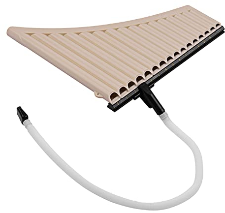 TSTS Panflöte Instrument 16 Rohrpfanne Flöte Panpipes C Key Pan Rohre Für Anfänger Studenten Mit Mundstück Tragetasche