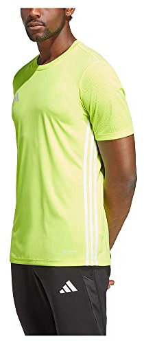 adidas Men's TABELA 23 JSY T-Shirt, Team solar Yellow 2/White, XL