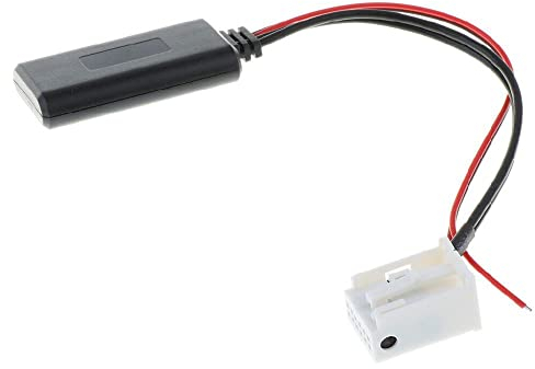 Baceyong Universal Auto Bluetooth Wireless Audio Modul Adapter für M-ercedes C-omand APS NTG CD20 30 50, Auto Bluetooth AUX Kabel