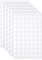 OFFCUP Points Adhésifs Double Face, 350pcs Ruban Double Face, 10mm Transparent Rond Points Adhésifs Double Face Autocollant Adhésif Amovible Ruban Multi-usages Sans Trace pour Décorations de Fête