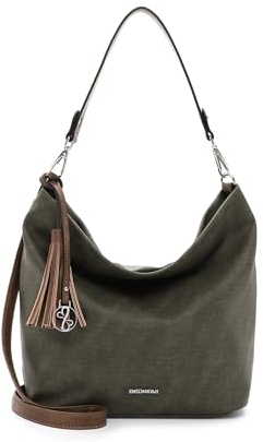 Emily & Noah Beutel E&N Elke 62790 Damen Handtaschen Uni oliv cognac 967