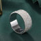 Serviettenringe 10 Stück Metall Serviettenschnallen Bling Strass Diamant Serviettenschnallen Servietten Ring für Hochzeitsfeier Abendessen Thanksgiving Jubiläum Tischdekoration -Silber + Weiße