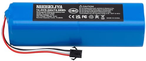 Batterie de rechange pour Proscenic M7 Pro, LDS M7 Pro, M8 Pro, M7 Max, U6, Viomi S9, Viomi D800, Lenovo LR1, UONI V980 Max, V980 Plus 14,4 V 5200 mAh