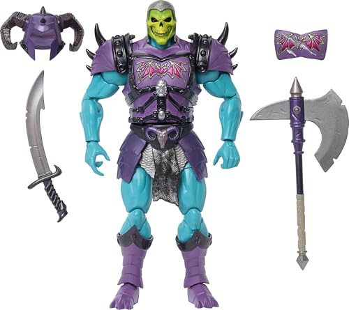 Masters of the Universe Masterverse Actionfigur, Deluxe-Sammelfigur mit 30 beweglichen Gelenken, austauschbaren Teilen oder Rüstung, ca. 18 cm großes MOTU-Spielzeug, HYC60