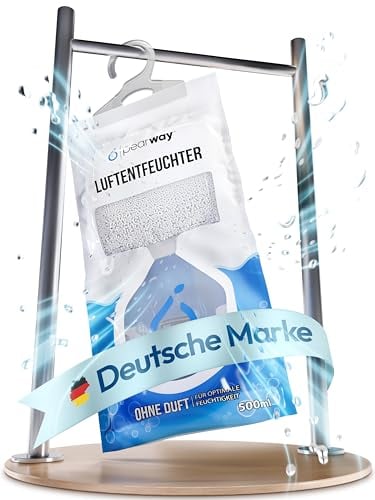 PEARWAY Luftentfeuchter Beutel XL 1x250g I Feuchtigkeitsabsorber I Moisture Absorber I Luftentfeuchter Fenster I Luftentfeuchter Schrank I Entfeuchter Beutel I Luftraumentfeuchter zum Aufhängen