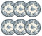 NOVASTYL - Lot 6 assiettes plates faustine 26cm - 2614230