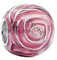 Feitery Pink Rose Charms Herz Anhänger Kompatibilität für Pandora Armband Geschenke zum Muttertag