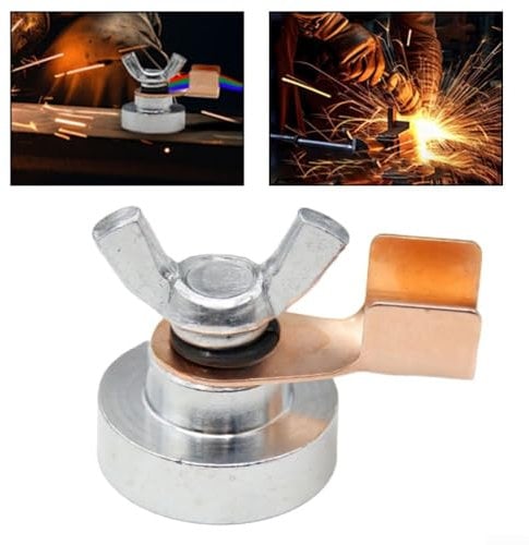 Magnetic Welding Head Welding Accessories, Magnetic Ground Clamp, For Welding Support Accessory Tool, 6 * 4 * 4cm, Iron