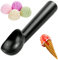 Lot de 2 cuillères à glace antiadhésives en aluminium résistantes au congélateur 18 cm