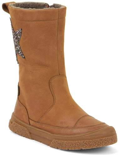 Froddo Pulse Tex Star Boots Wool, Cognac, 6 UK