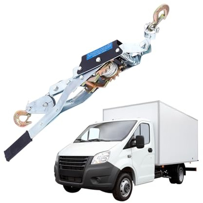 Kabelzug-Schlüssel | Manueller Drahtspanner,Doppelhaken Ratsche Rahmenzieher,Für Abschleppen, Zaunbau, Zieharbeiten, Crimpen, Gartenarbeit, Bündelarbeiten, Installation Und Rahmenbau