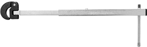 Superior Tool 03812 Telescopic Basin Wrench-Infinitely Adjustable Basin Wrench Accomodates up to 1 Hex and Square Nuts and Extends from 11-17 Inches