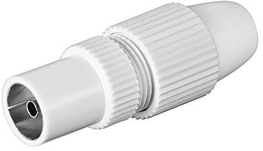 Goobay CK 1001 Q Koaxial Kupplung 9,5 mm, Quickbefestig