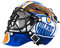 Franklin Sports NHL Edmonton Oilers Mini-Hockey-Torwartmaske mit Etui – Torwartmaske zum Sammeln mit Offiziellen NHL-Logos und Farben