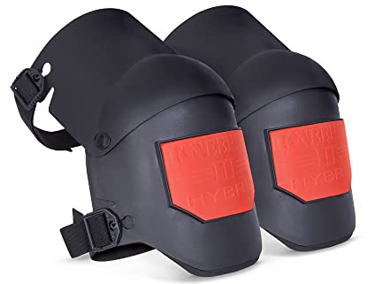 Sellstrom KP Industries Knee Pro Ultra Flex III Knieschoner, Grau und Orange von KP