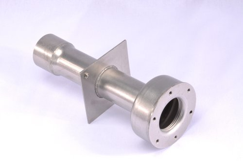 Pool-Profi24.de V4A Wanddurchführung, Länge 240mm, Becken und Anschlußseite 1 1/2