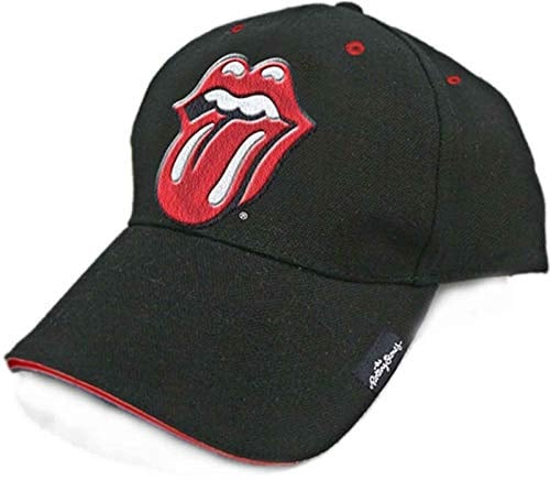 Rolling Stones The Cappellino da Baseball Classic Band Logo Tongue Nuovo Size One Size