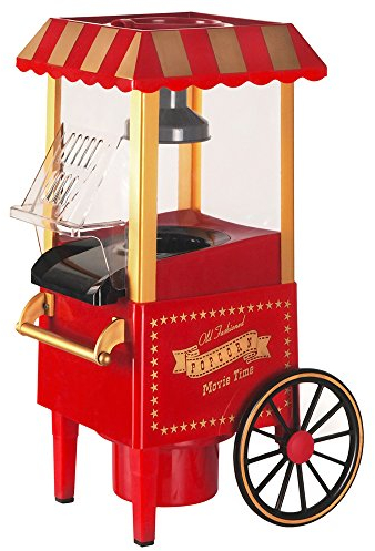 Silicone Gold sg3066 Maquina de Popcorn, Rosso, 48 x 24 x 24 cm