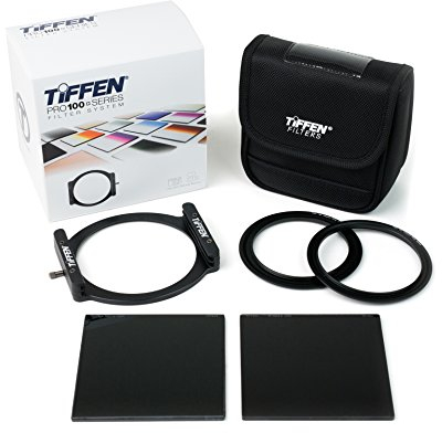 Tiffen Long Exposure PRO100 Series 4 x 4 and 4 x 5.650 Filter Holder Kit - Black