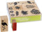 Heyda 204888684 Stempel-Set (Dschungel) Setgröße 12 x 10 x 3 cm, 10 Holz-Stempel