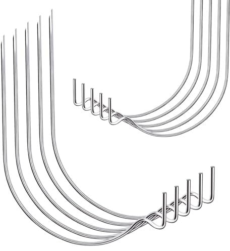FURHUA Silver Drywall Picture Hanger Hook, 100 lbs Capacity, Twist-In, 1 Pack