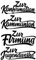 Ideen mit Herz Stanzschablonen, Schriften, Anlässe 1, 3,3 cm bis 8,5 cm, 4 Stück
