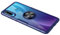SORAKA Hülle für Huawei P30 Lite mit 360 Grad drehbarem Ringständer Harter PC transparenter Abdeckung+Silikon Rahmen durchsichtige hülle mit Metallplatte für Handyhalterung Auto KFZ Magnet
