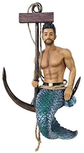 December Diamonds Fresh Catch Merman Ornament 5555115 New
