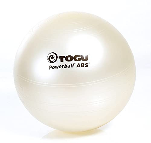 TOGU Powerball ABS Gymnastikball, Pearl, 75 cm