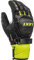 LEKI Worldcup Race Coach Flex S GTX Handschuhe, Black-Ice Lemon, EU 10,5