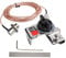 Antenna Hatchback Bracket, K33 Adjustable Antenna Mount Bracket Clip Trunk Lid Hatchback Mobile Radio Antenna Mount Base with 4.6m/15.1ft 316 Feeder for Vehicle Car Ham Mobile Radio