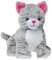 Pelucho - Peluche Bouillotte déhoussable chat - Made in France - Lavande et blé - Chaleur - Bien être - Douceur - Bouillotte sèche - Bouillotte Bébé - bouillotte micro-onde