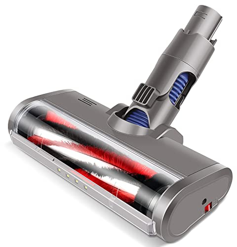 ARyee Vacuum Cleaner head Compatible with Dyson V6 Most Series, V6 Absolute, V6 Animal Fluffy, V6 trigger, V6 motorized floor Vacuum Cleaner Series(Only use for carpet, Only A and B interface)