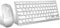 Wireless Bluetooth Keyboard and Mouse Set, Portable Slim Silent Rechargeable Cordless Keyboard and Mouse Combo Compatible with iPad/Mac/Macbook/Android/Windows/PC/Computer