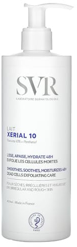 SVR Xerial 10 Lait Corps 400 ml pour adultes, usage quotidien, format pratique