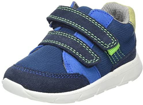 Richter Kinderschuhe Jungen Hero Lauflernschuh, Mystic Malaysia Lime, 24 EU Weit