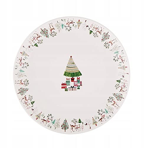 Altom Design Porzellan Teller Dessertteller Weihnachtsteller Xmas Tree 20cm