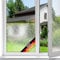 d-c-fix Fensterfolie Mikado Muster statisch selbsthaftend 90 cm x 1,5 m - blickdichte Sichtschutzfolie mit UV-Schutz - Sichtschutz für Fenster Folie Milchglasfolie Klebefolie geometrisch modern