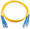 Jopto 1m(3ft) Fiber Optic Cable SC to SC Single Mode Duplex 9/125μm Fiber Patch LAN Cable LSZH Optical Fiber Jumper Cord Compatible with FTTH Cables for Indoor Gigabit Ethernet Applications