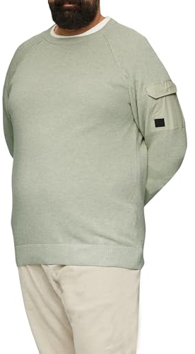 s.Oliver Strickpullover mit Raglanärmeln und Strukturmix