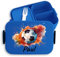 Kinder Bento Box Midi für Mepal Bentobox - Fußball - Brotbox Fussball Jungs Lunchbox Fußballer Jungen Vesperdose Schule I - 900 ml - Blau - brotzeitdose kindergarten junge fusball geschenke kind