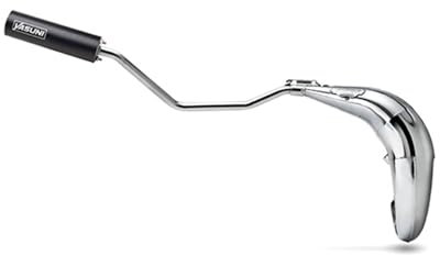 POT 50 A BOITE YASUNI CROSS ML CHROME POUR RIEJU 50 MRT PRO (PASSAGE HAUT) (SILENCIEUX NOIR) -TUB807TBCR-D57-