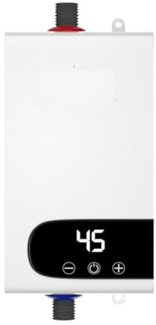 arlote Calentador de Agua EléCtrico de 4500W - Calentamiento InstantáNeo RáPido Calentador de Agua EléCtrico PequeñO Temperatura Constante Enchufe de la UE