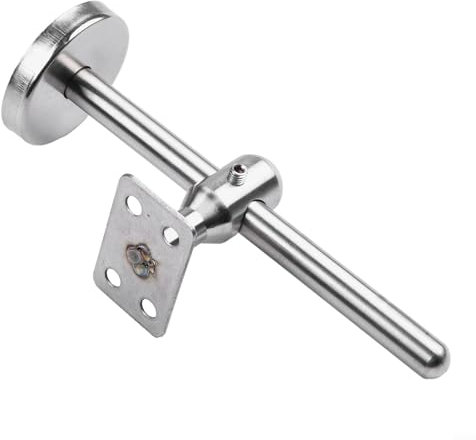 Adjustable Handrail Support Bracket, Silver Bannister Wall Holder for Flexibility (1#)