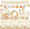 70P Thanksgiving Party Tableware Decorations,Autumn Maple Paper Cups Napkins Plates Fall Maple Leaves Table Cloth,Harvest Pumpkin Banner Happy Fall Paper Dinnerware for Autumn Harvest Dining Supplies