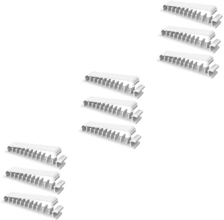 HOMSFOU 9stücke Kabelorganisator Clips Selbstklebende Kabelhalter Für Schreibtisch Und Zuhause Kabelmanagement Für Usb Lade Und Audiokabel Praktische Lösung Für Ordentliche