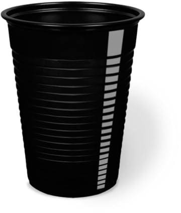 Generico 50 Bicchieri Plastica Usa e Getta Colorati (200 ml) Bicchieri Monouso per Acqua e Bibite Varie, Made in Italy Idonei al Contatto Alimentare, Ideali per Feste ed Eventi