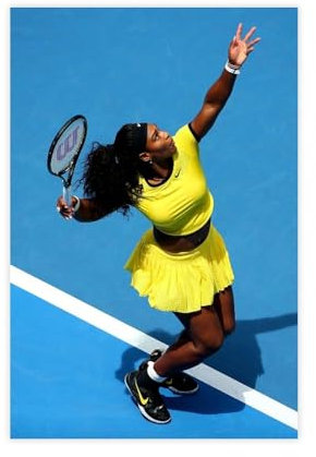 FISH DRAGATE Serena Williams Leinwand-Poster, Schlafzimmer-Dekor, Sportlandschaft, Büro, Raumdekoration, Geschenk, ungerahmt, 40 x 60 cm