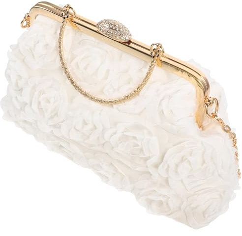 ROMISBABA Abendparty Damen Clutch Geldbörse Mit Kette Modische Abendtasche