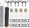 Feilifan Kit d'accessoires de 17 pièces pour aspirateur robot Eufy Omni S1 Pro/Omni S1, pièces de rechange, brosse principale, balai roulant, brosse latérale, filtre lavable, sac à poussière